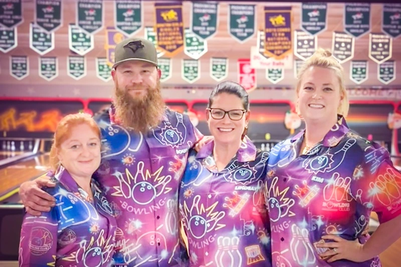 Adult Bowling League Team